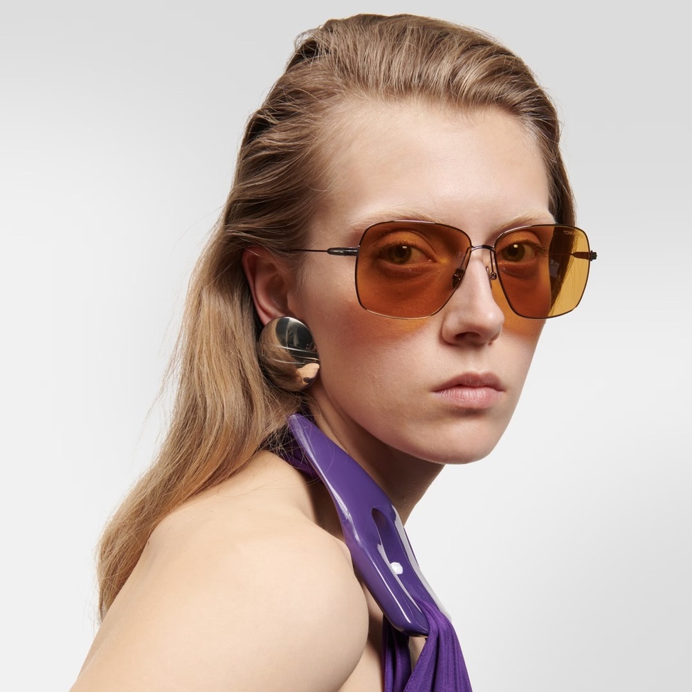 TOM FORD PIERRE Gold/Havana Unisex Sunglasses TF994